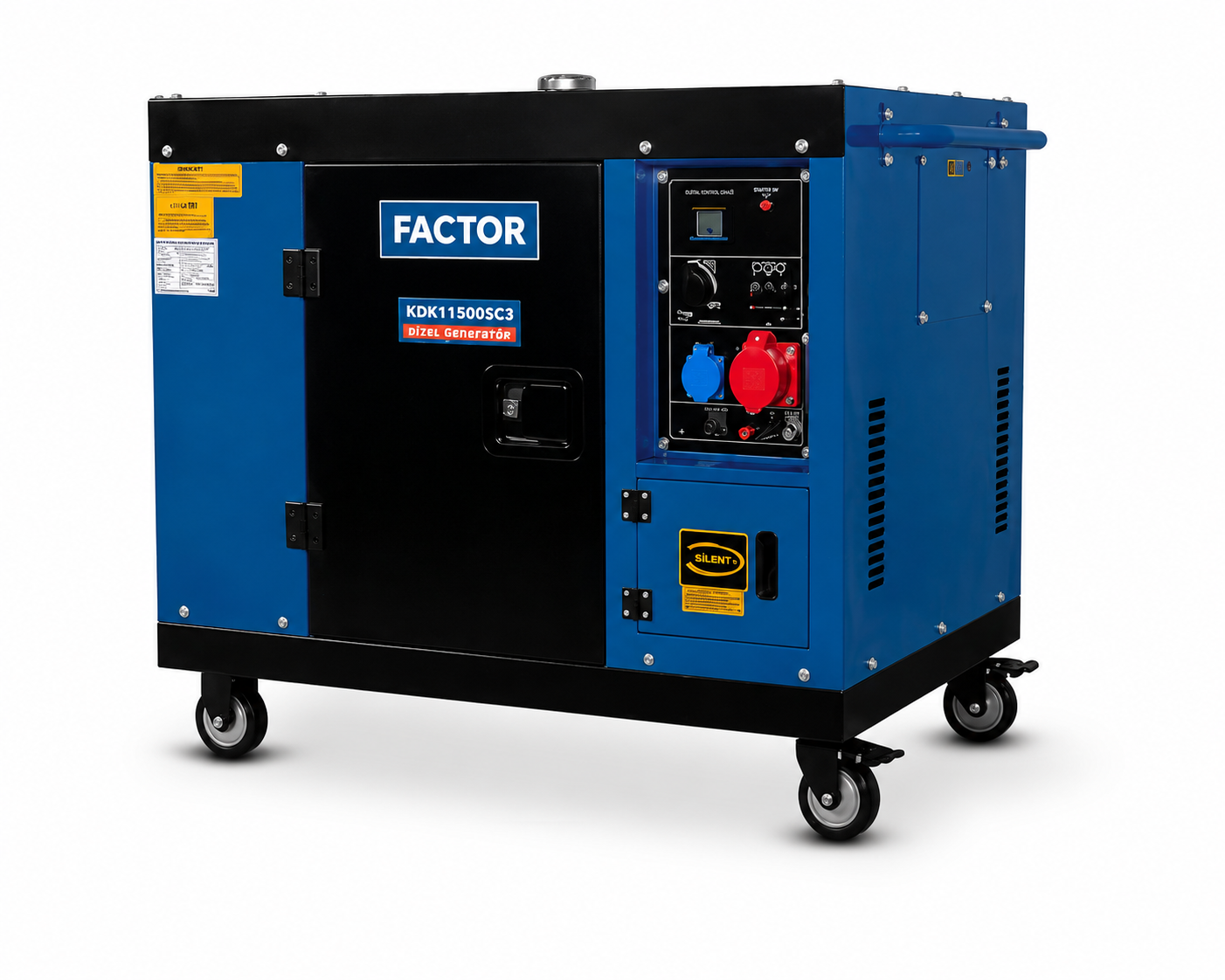 KDK11500SC3 11 kVA Trifaze Dizel Jeneratör | Blok Yapı Market