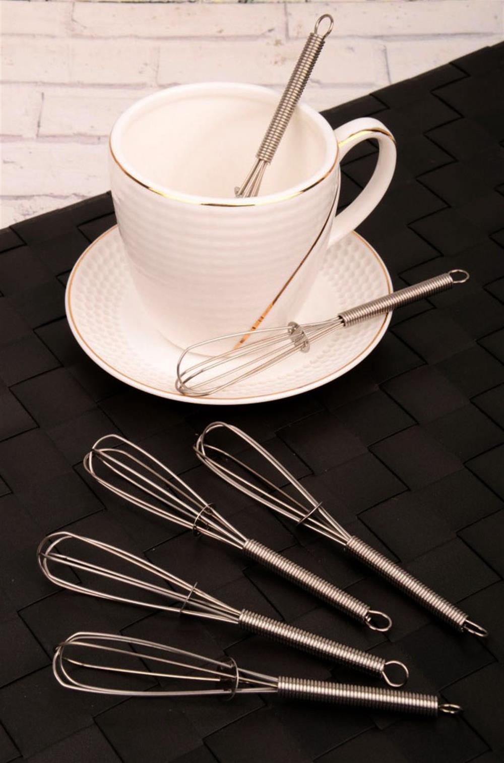 MarkasızDiğer Ürünler Alkaya Mini Çırpıcı Metal Tel Çay Kaşığı
