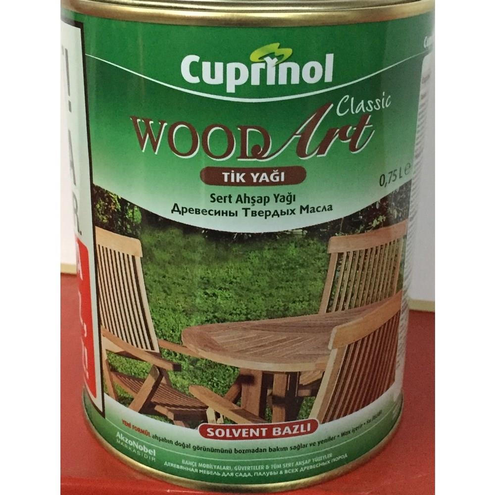 MarkasızVernik ve Koruyucu Boyalar Cuprinol Klasik Tik Yağı 0.75 Lt.