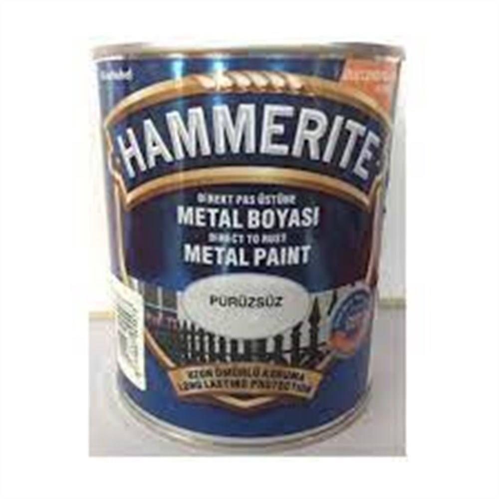 MARSHALLİç Cephe Marshall Hammerite Çekiçlenmiş Metal Boyası Gümüş 0.75 Lt
