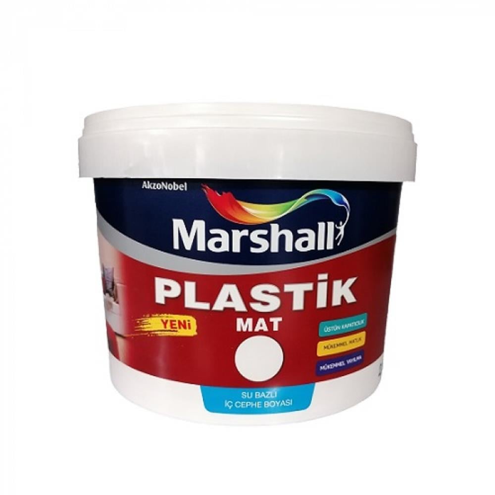 MARSHALLİç Cephe Marshall Plastik Mat Beyaz 2.5 Lt
