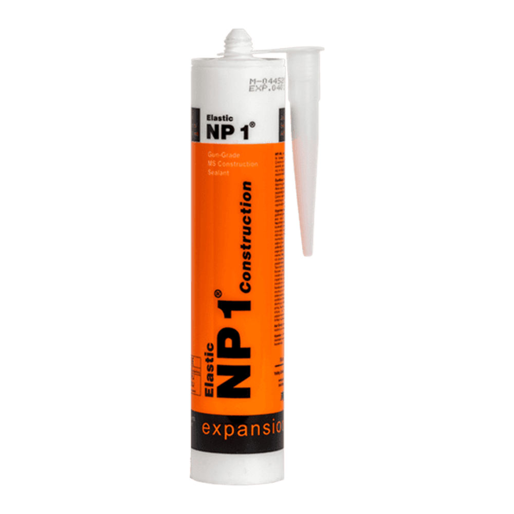 Np1Silikon-Mastik ve İzolasyon Bantları Np1 Polimer Kartuş Alü. Gri 290 Ml.