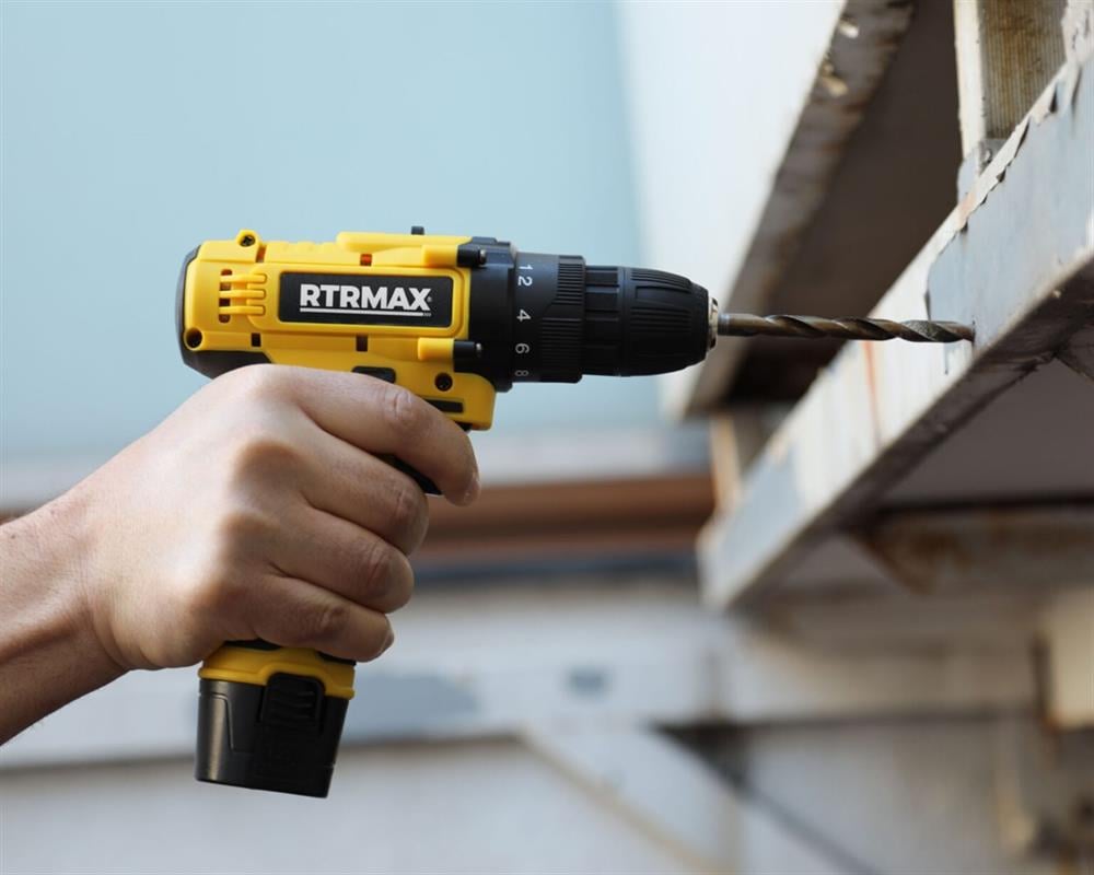 RTRMAXMatkaplar Rtrmax Akülü Matkap 12V Li-on Çift Akü RTM332