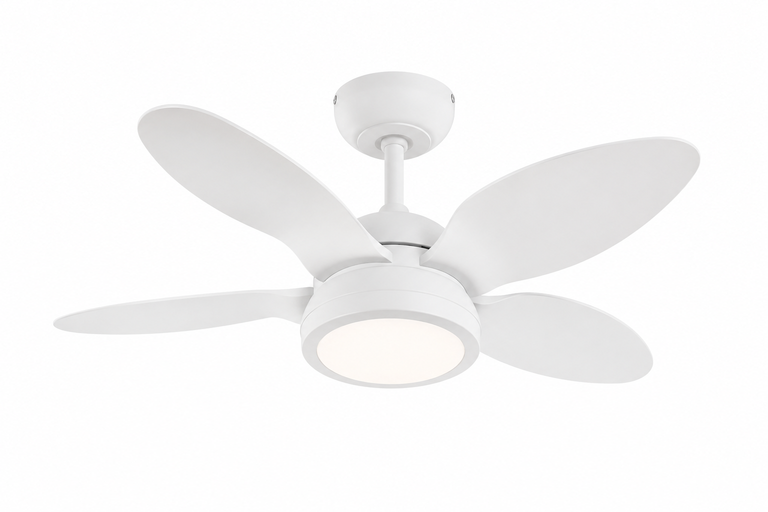 Vanti KCF304 30W LED Aydınlatmalı Dekoratif Plastik Tavan Vantilatörü Beyaz | Blok Yapı Market