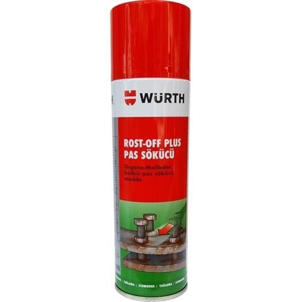 WÜRTHSilikon-Mastik ve İzolasyon Bantları Würth Pas Sökücü Sprey Plus 400 Ml.