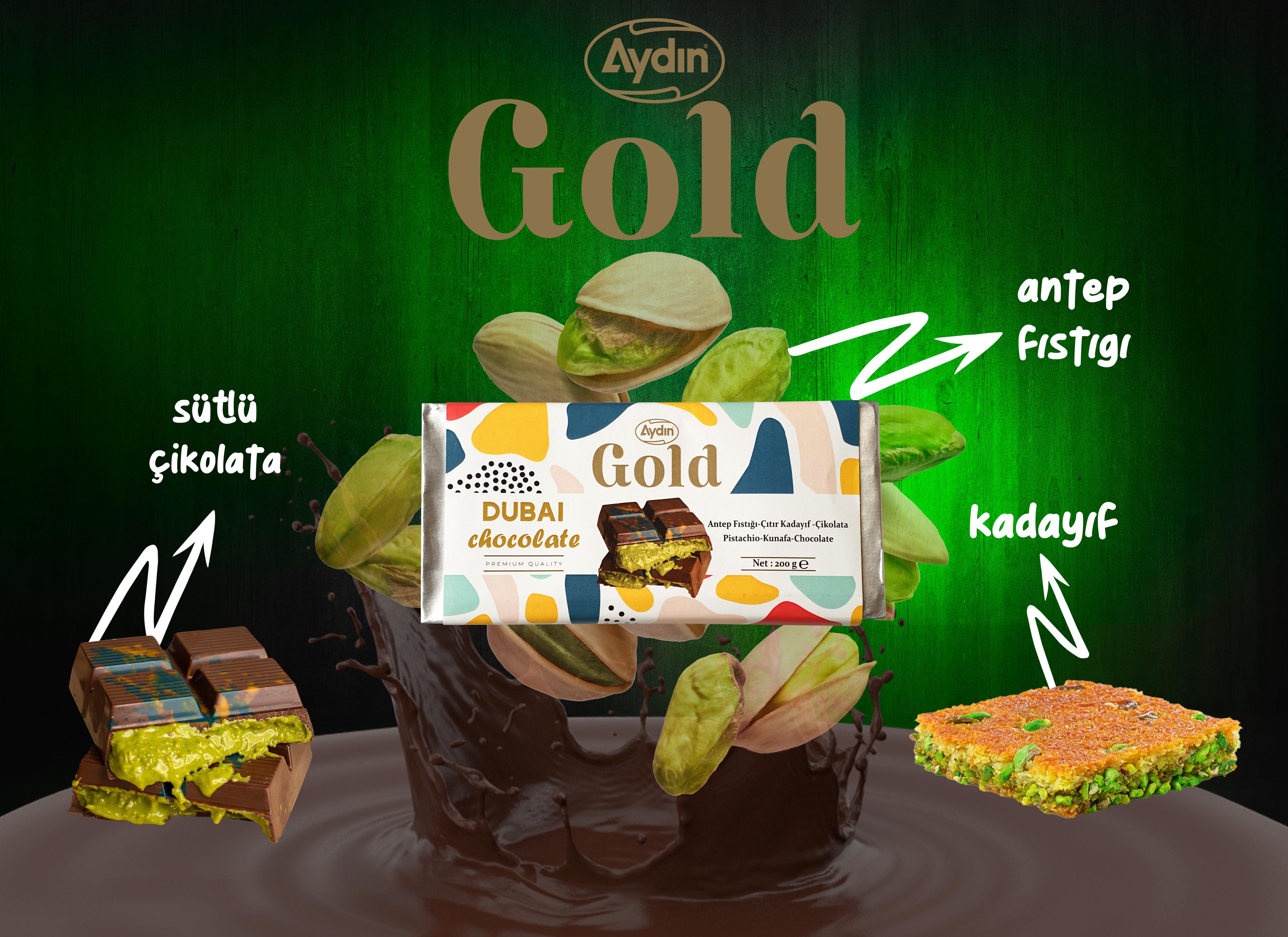  Dubai Çikolatası Fıstık Ezmeli ( 200 GR.)
