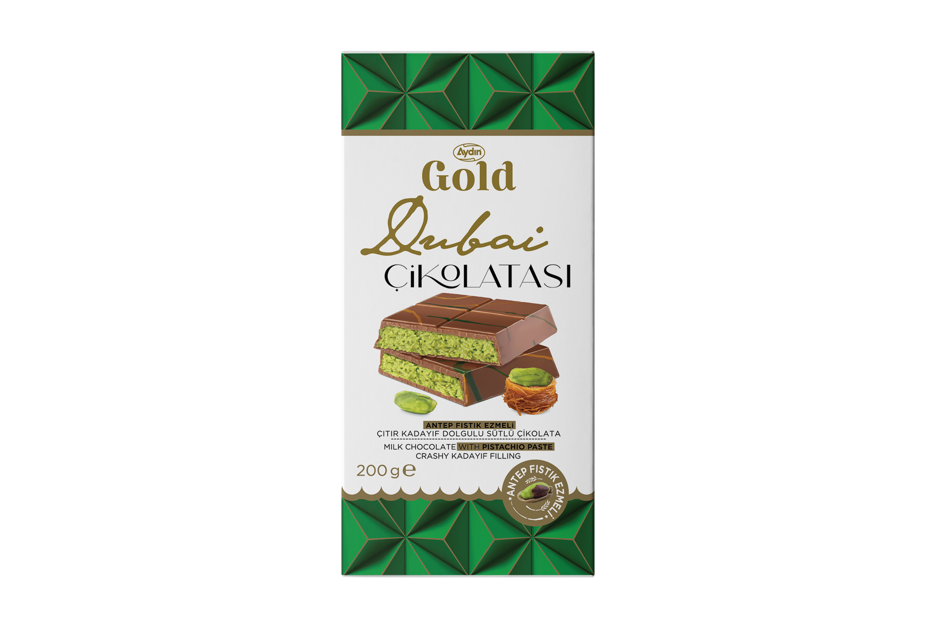  Dubai Çikolatası Fıstık Ezmeli ( 200 GR.)