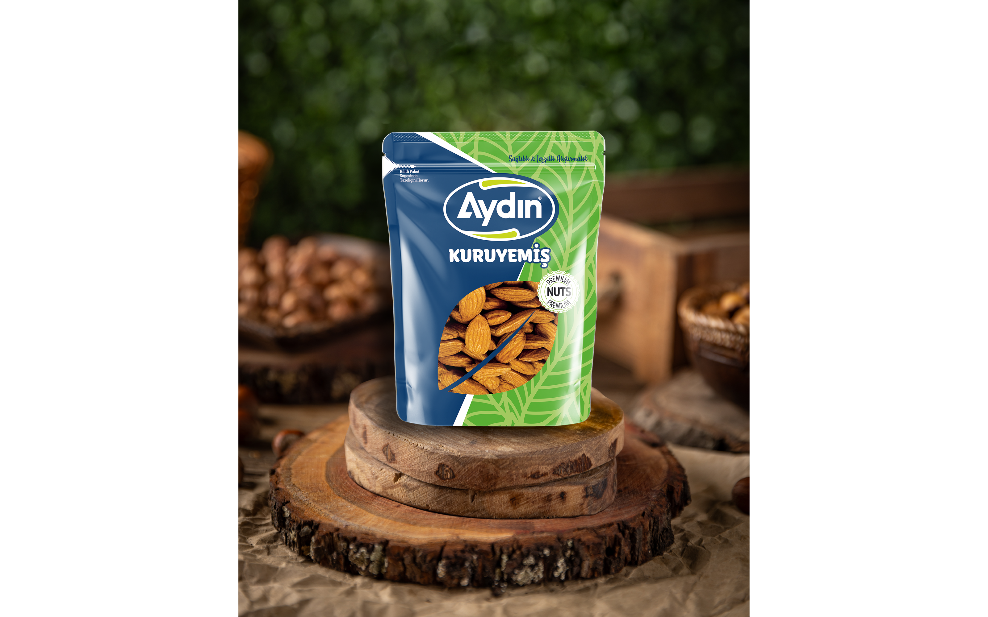 Aydın Kuruyemiş Çiğ Badem 500 Gr