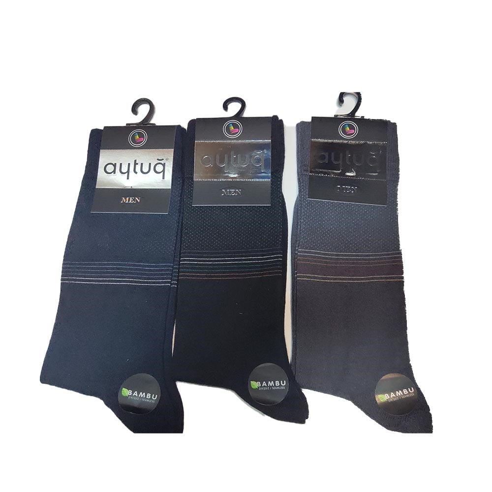 Aytuğ Çorap 24010 Bambu Desenli Erkek
