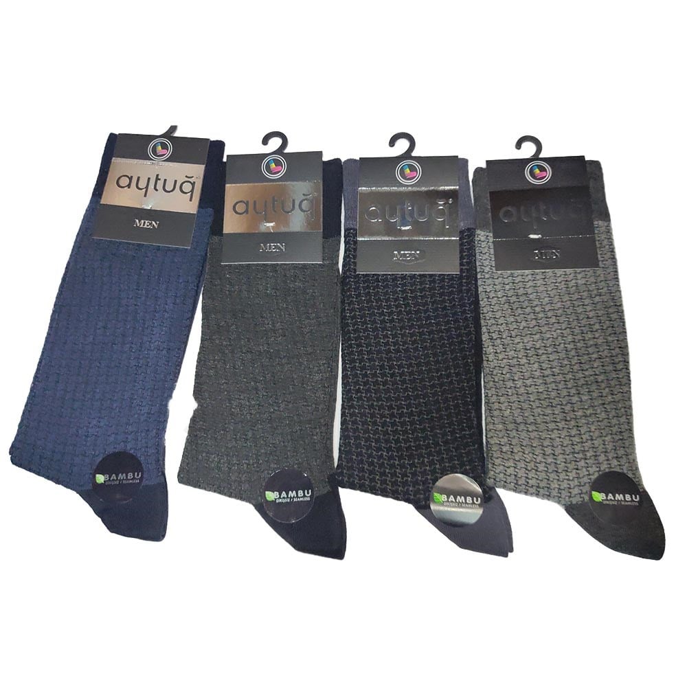 Aytuğ Çorap 24021 Bambu Desenli Erkek