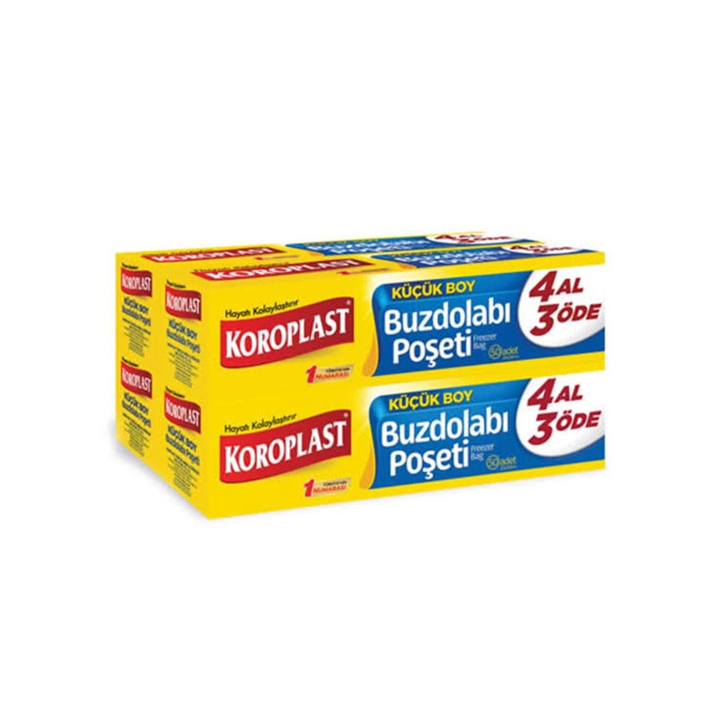 Koroplast Buzdolabı Poşeti 4al 3öde Küçük Boy