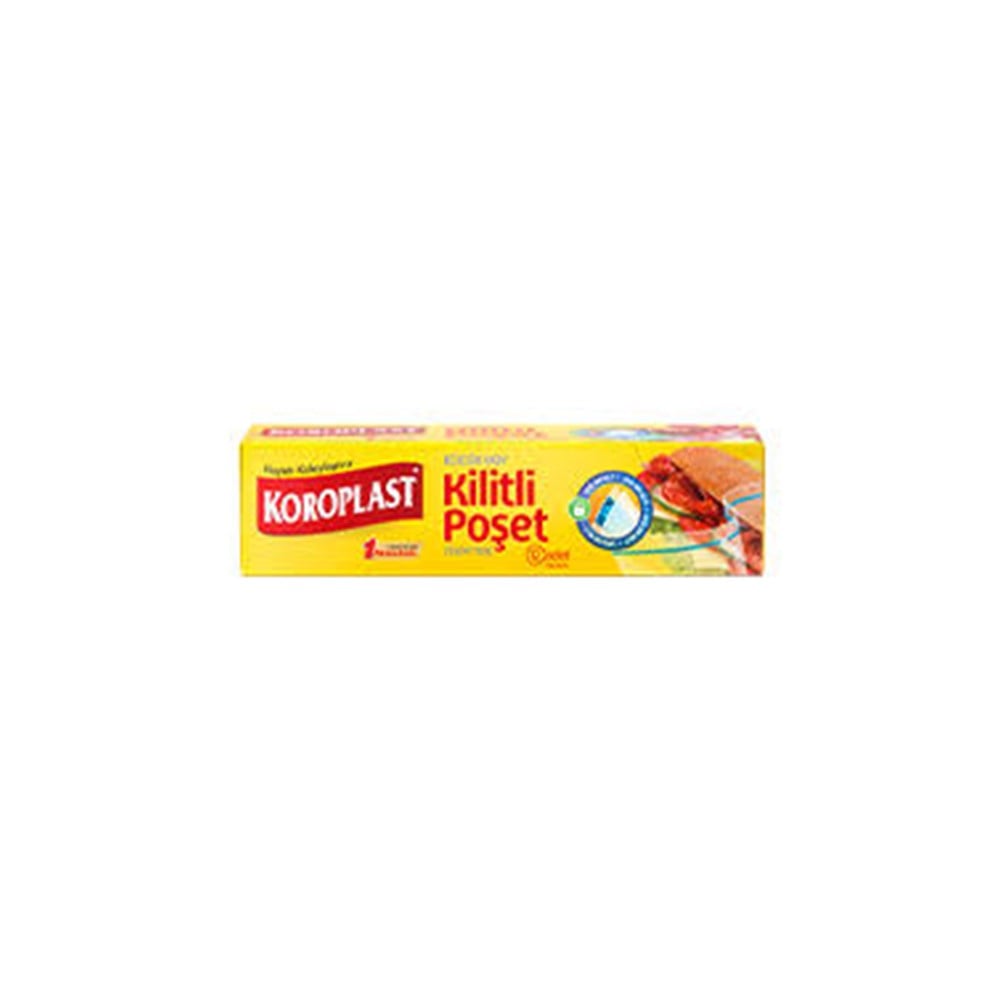 Koroplast Buzdolabı Poşeti Küçük Boy Kilitli