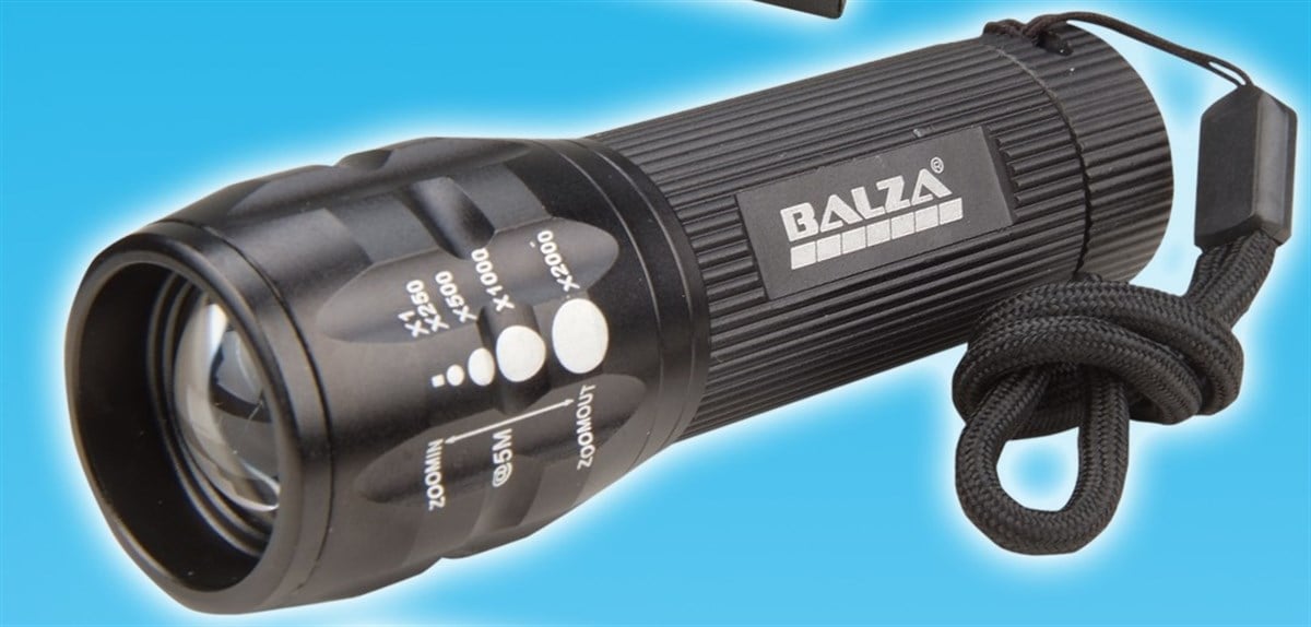 BALZA LEDLİ ZOOMLU EL FENERİ( 8400)MODEL