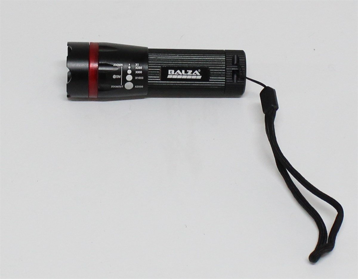 BALZA LEDLİ ZOOMLU EL FENERİ( 8402)MODEL