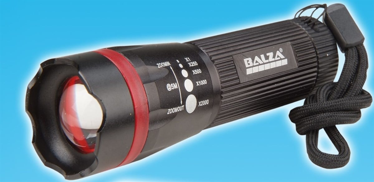BALZA LEDLİ ZOOMLU EL FENERİ( 8402)MODEL