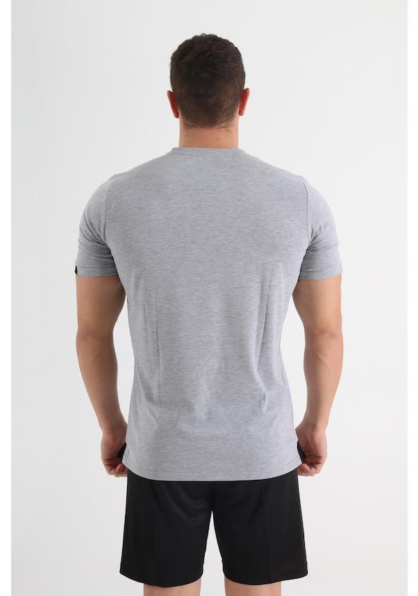 Diadora Venüs  Pamuklu Antrenman T-Shirt Gri