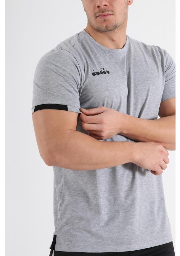 Diadora Venüs  Pamuklu Antrenman T-Shirt Gri