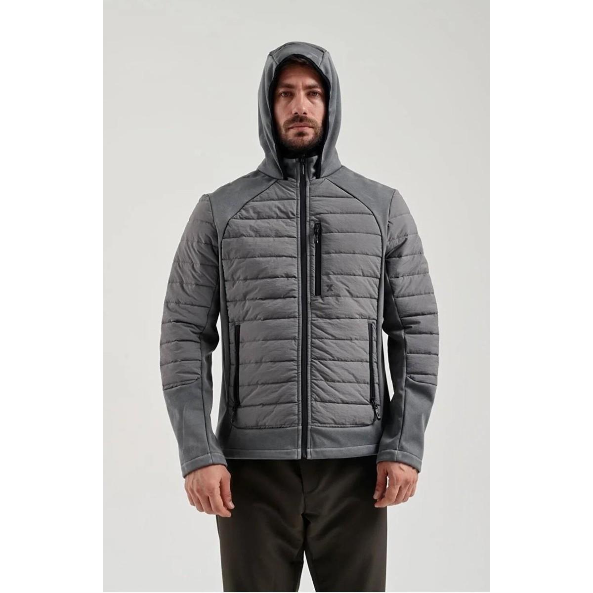 EXUMA ERKEK ANTRACITHE SOFTSHELL MONT