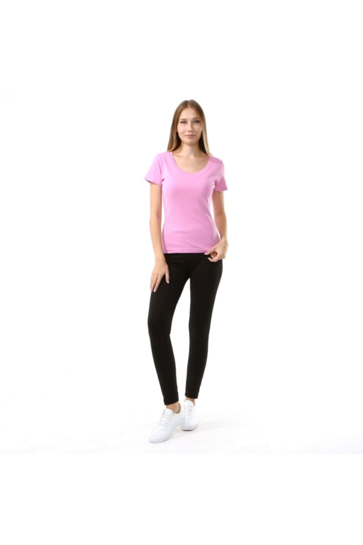 Kappa Kadın Basic T-shirt Elvo Pembe