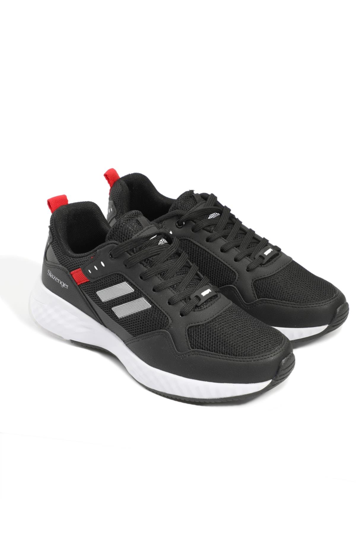 Zeplin Sneaker Erkek Spor Ayakkabı Siyah / Beyaz