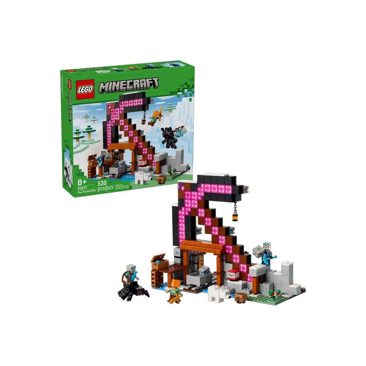 Lego Minecraft Kazma Madeni 530 parça +8 yaş