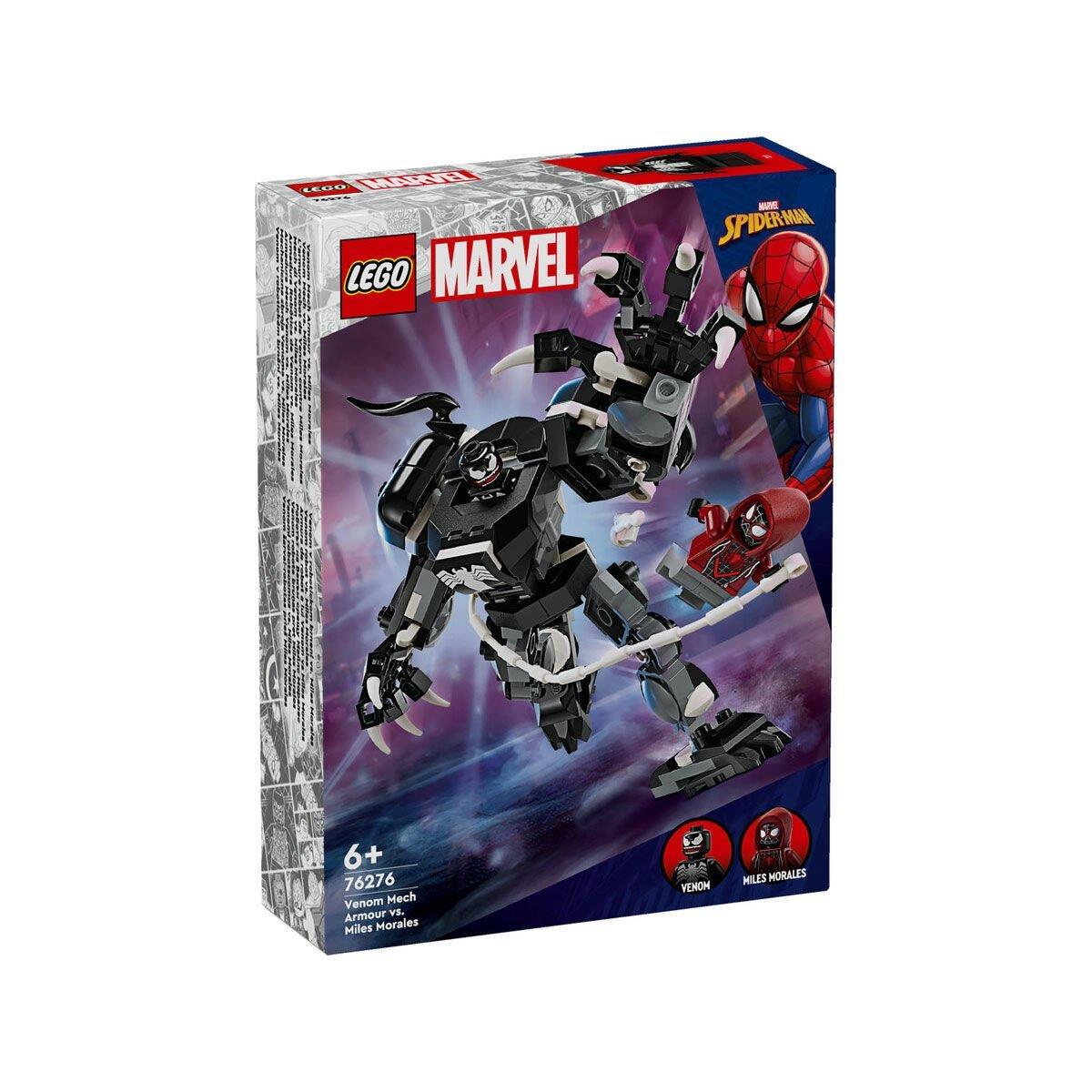 LEGO® Marvel Venom Robot Zırhı Miles Morales'e Karşı 134 parça +6