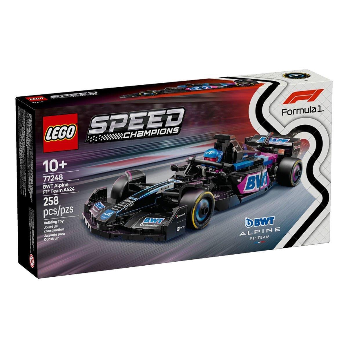 SPEED 8枚セット Lego Speed Champ.BWT Alpine F1 Team A524 258 parça +10yaş