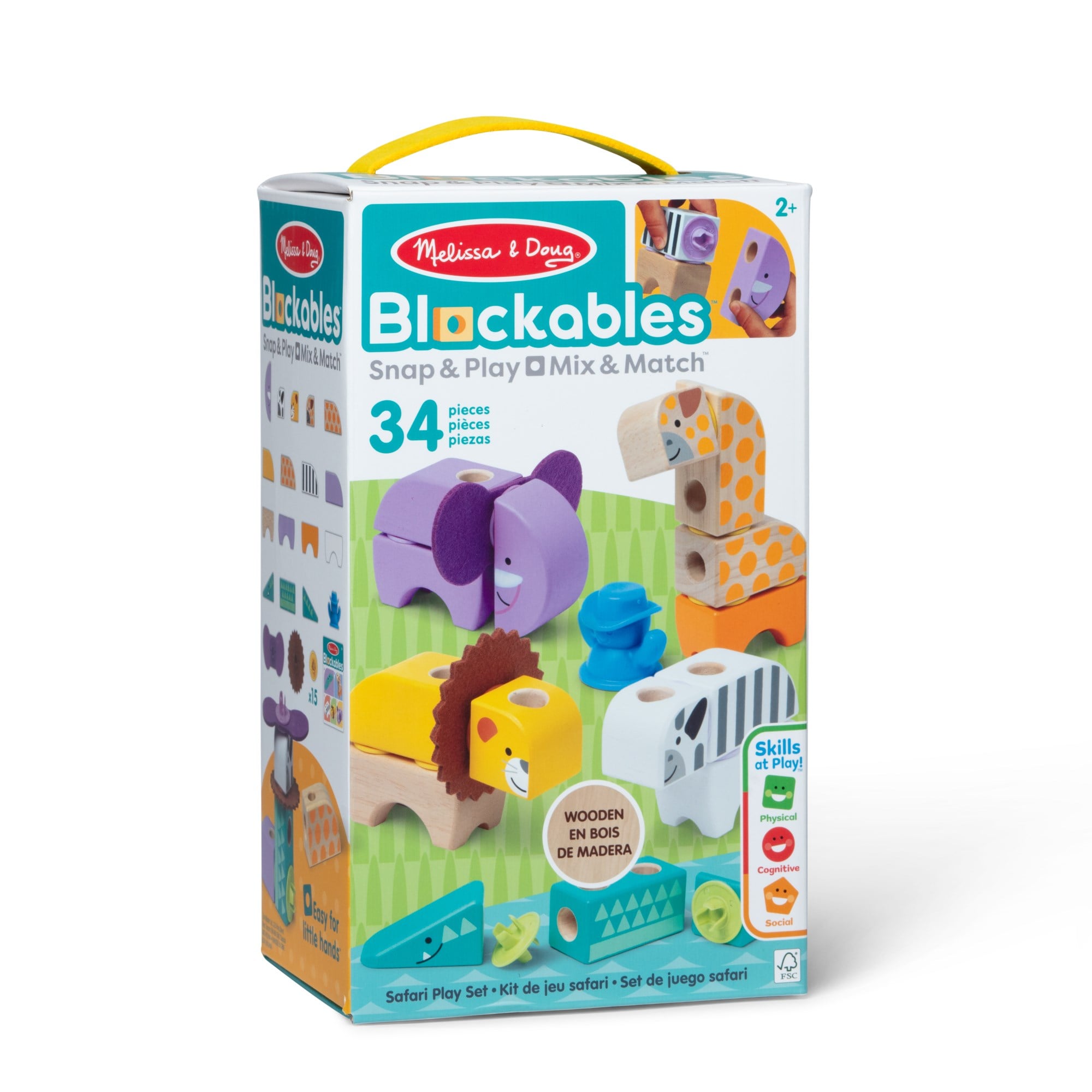 Blockables - Safari Oyun Seti - 34 parça