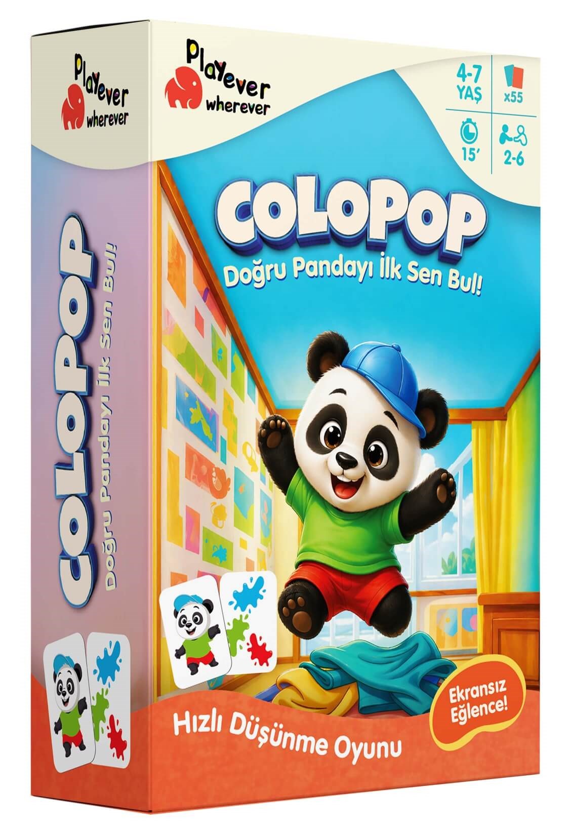 Colopop Hızlı Düşünme ve Görsel Dikkat Kart Oyunu