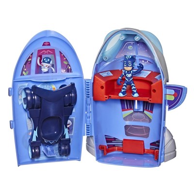 F2098 Pijamaskeliler, 2si1 arada Karargah, PJMasks, 3 yaş ve üzeri çocuklar içindir.