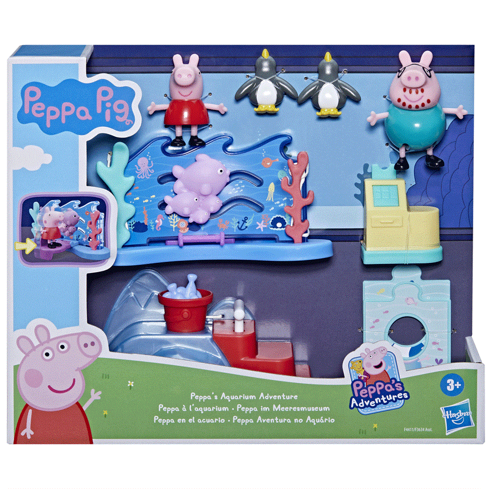 F3634 Peppa Pig Günlük Maceralar Oyun Seti +3 yaş
