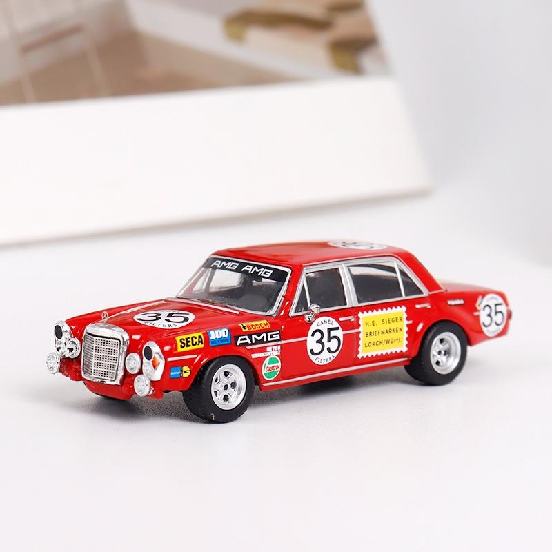 Ghost Player x Space Model 1:64 AMG 300SEL,Kırmızı 