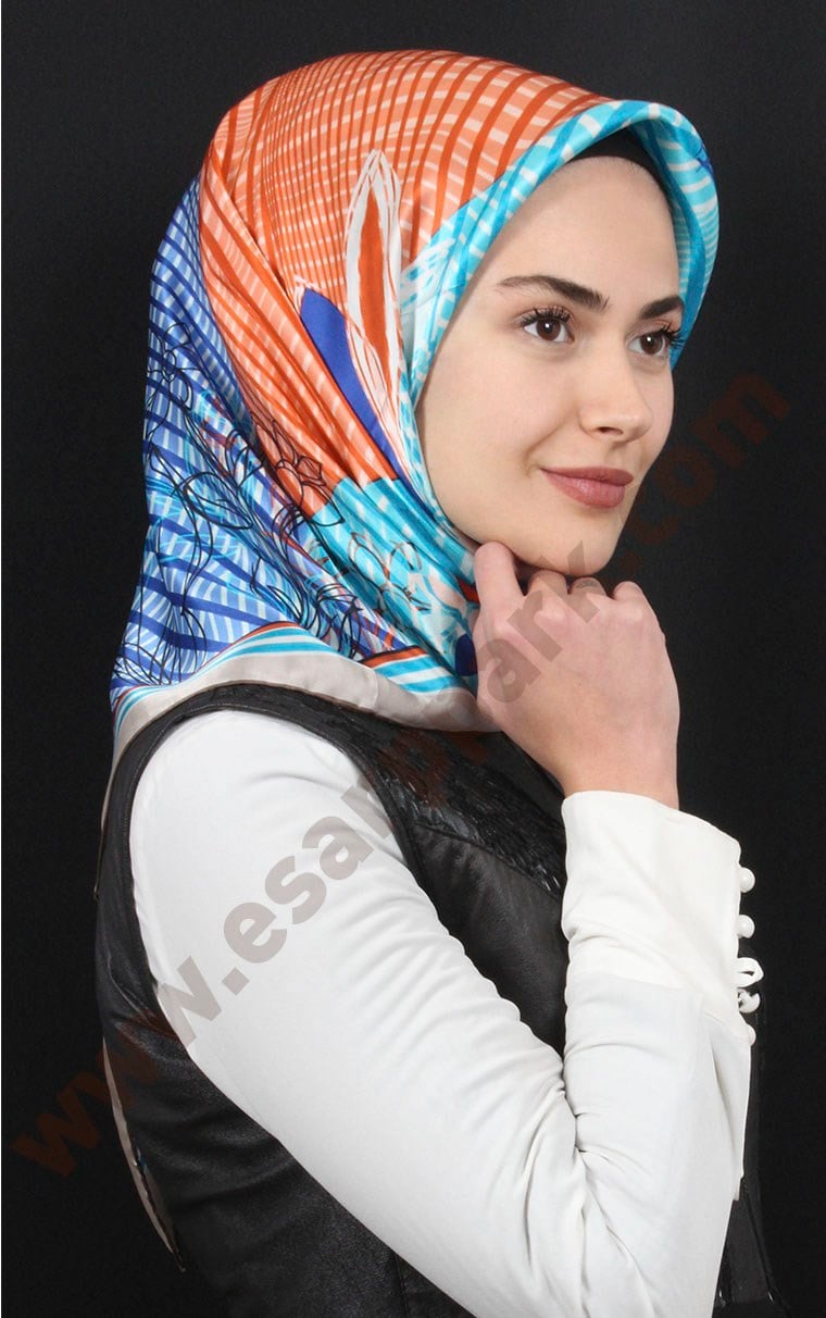 % 30 İpek Eşarp 5281-12