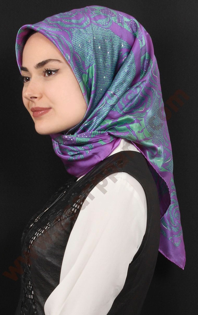 % 30 İpek Eşarp 5281-17