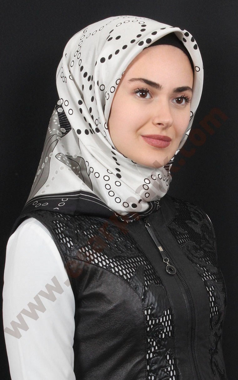 % 30 İpek Eşarp 5281-19