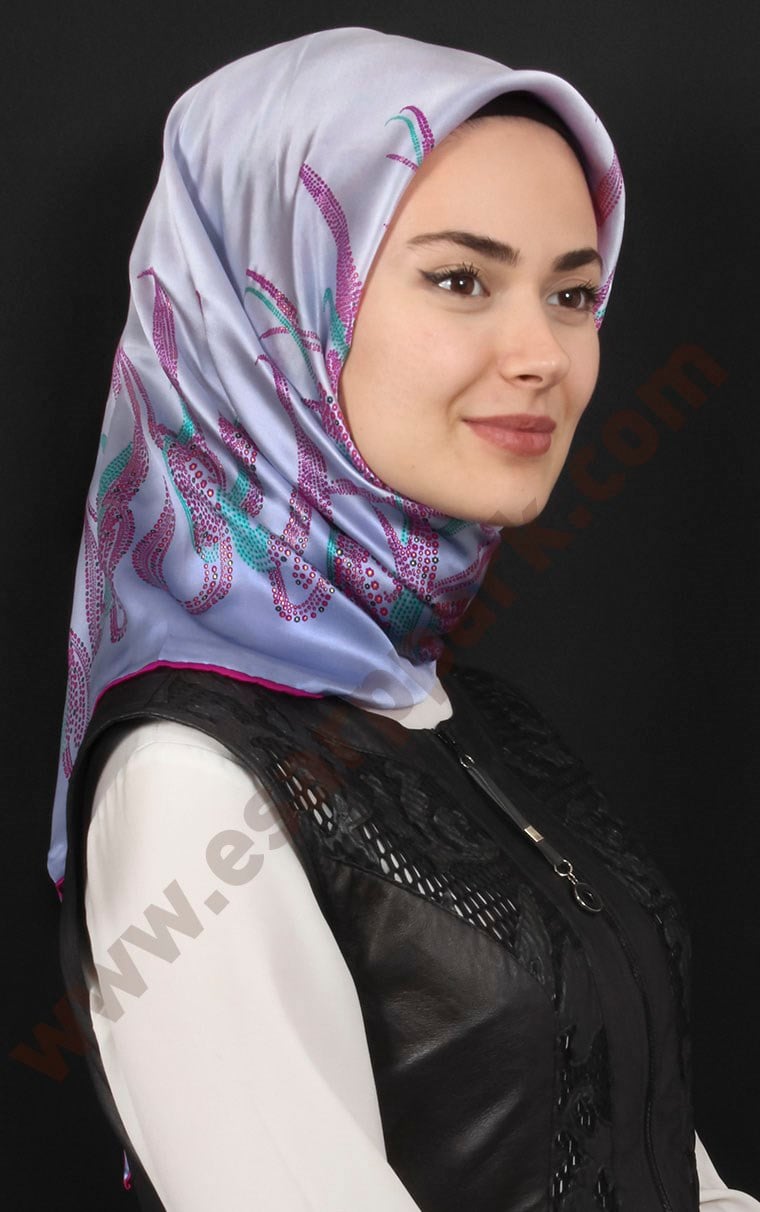 % 30 İpek Eşarp 5281-2
