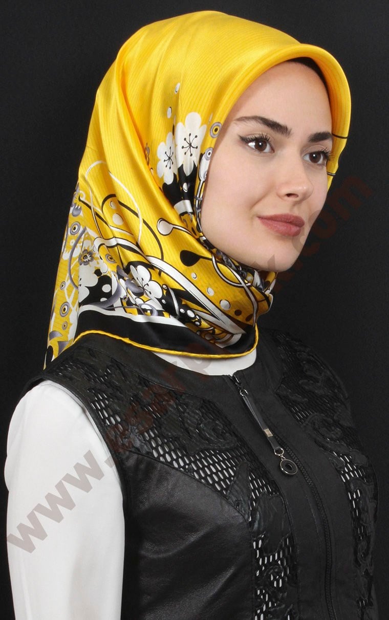 % 30 İpek Eşarp 5281-23