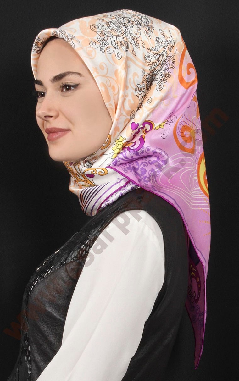 % 30 İpek Eşarp 5281-24