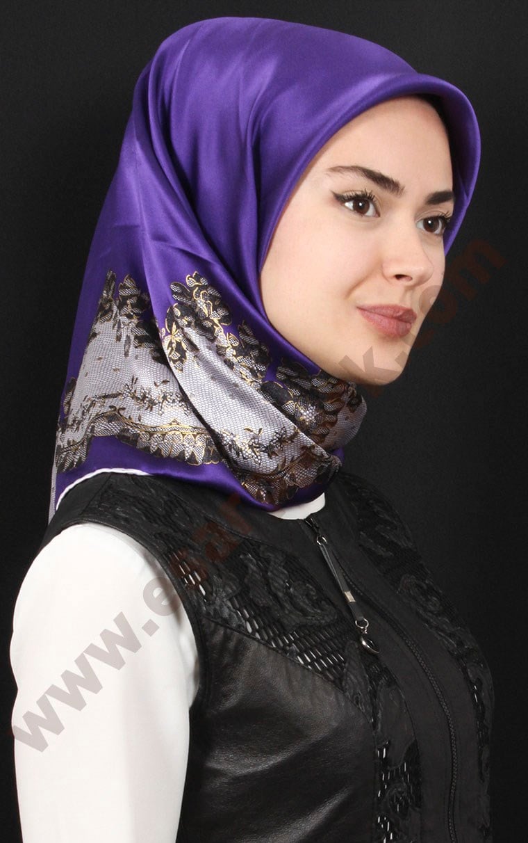 % 30 İpek Eşarp 5281-47