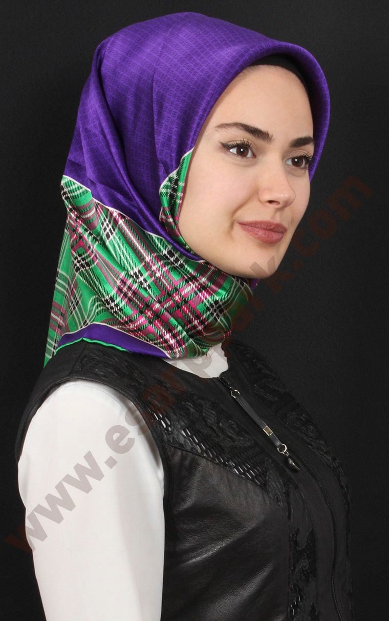 % 30 İpek Eşarp 5281-5