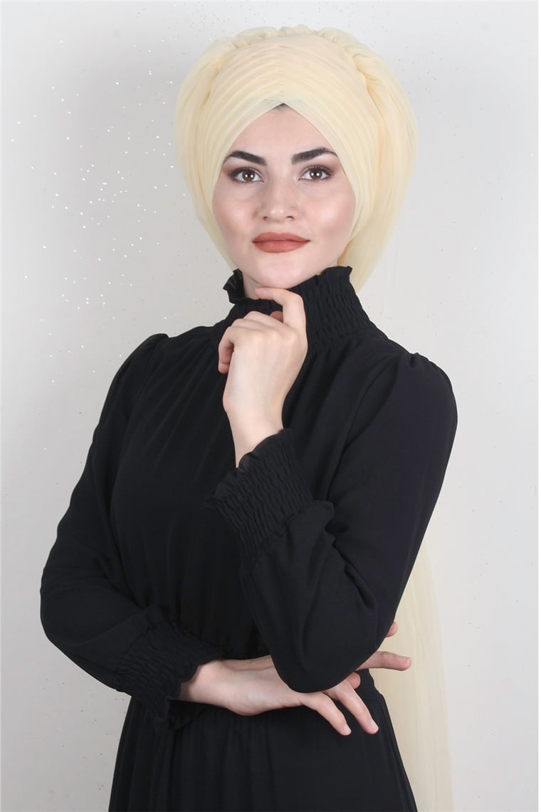 Âlâ Tül Şal 2021-12 Sarı 