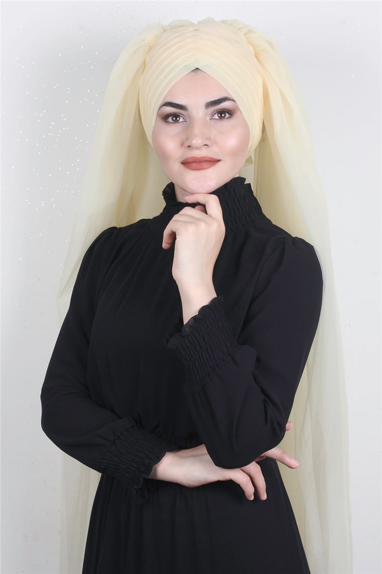 Âlâ Tül Şal 2021-12 Sarı 
