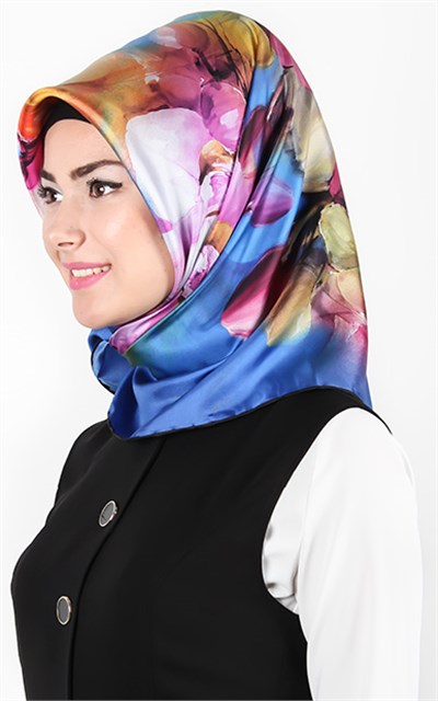 İthal İpek Eşarp 1555-14