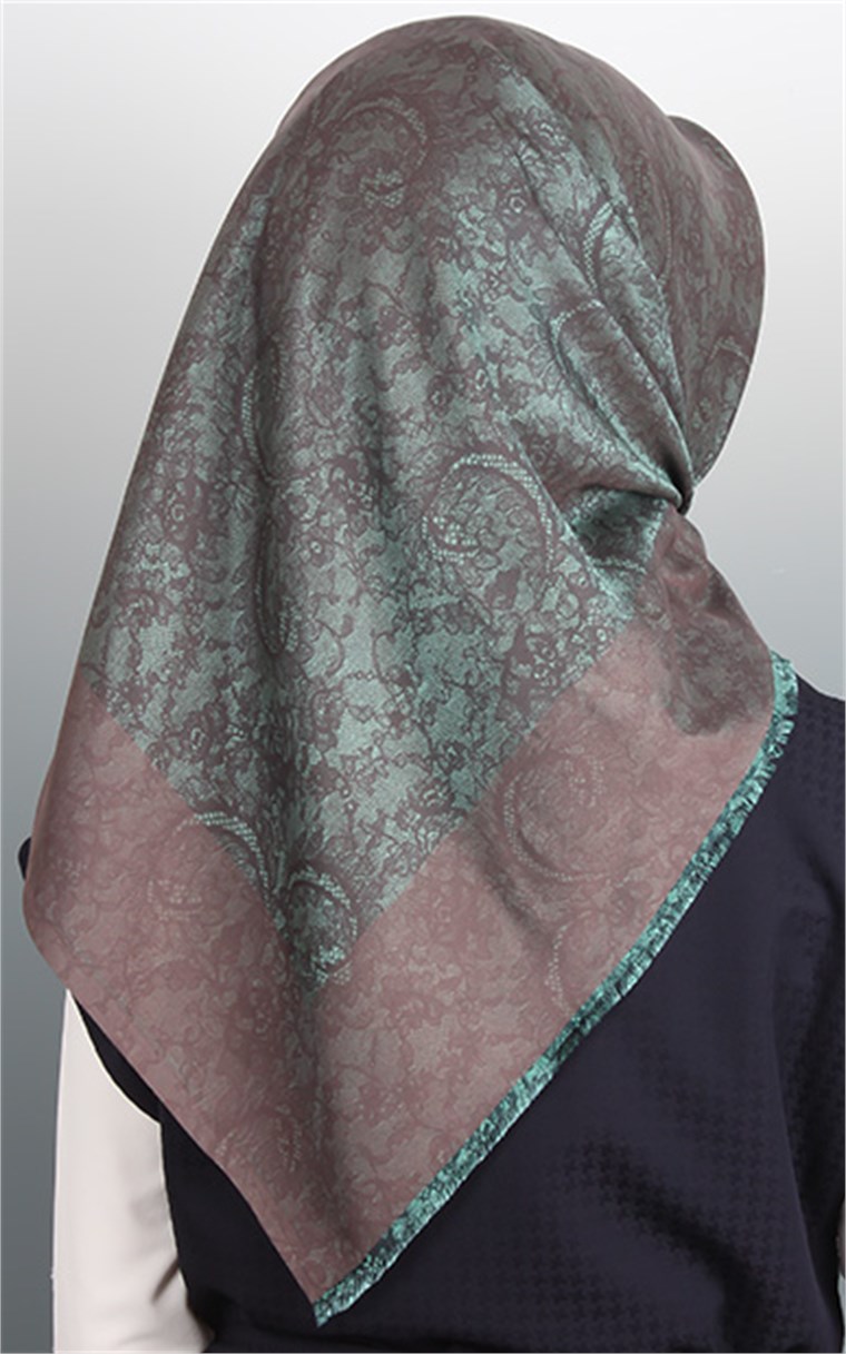 Pano Desenli Eşarp 1312-4