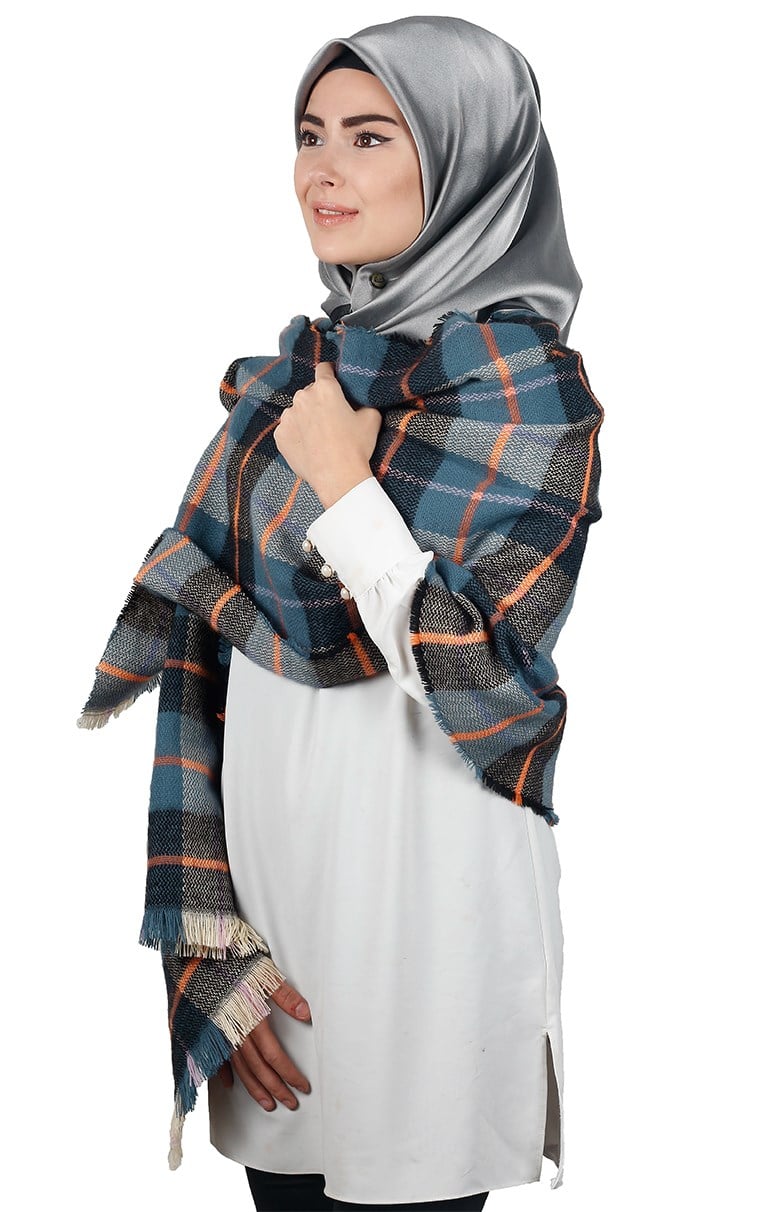 Yün Omuz Şalı 9001-96