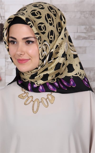 İthal İpek Eşarp 1549-2