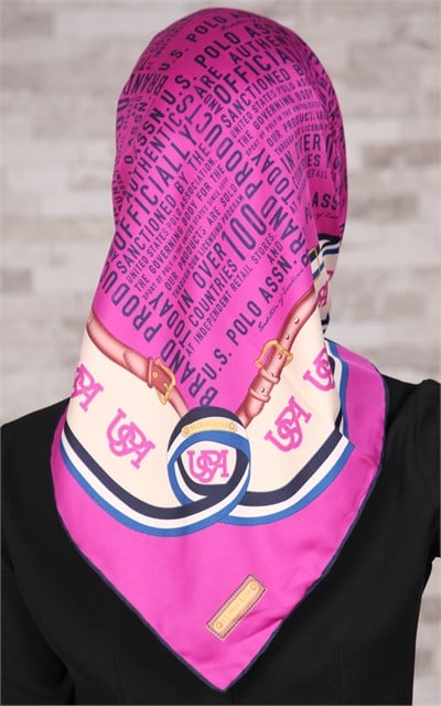 102-0032-03 U.S POLO ASSN EŞARP MOR