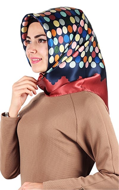 6452-07 ARMİNE İPEK EŞARP 2015 YAZ