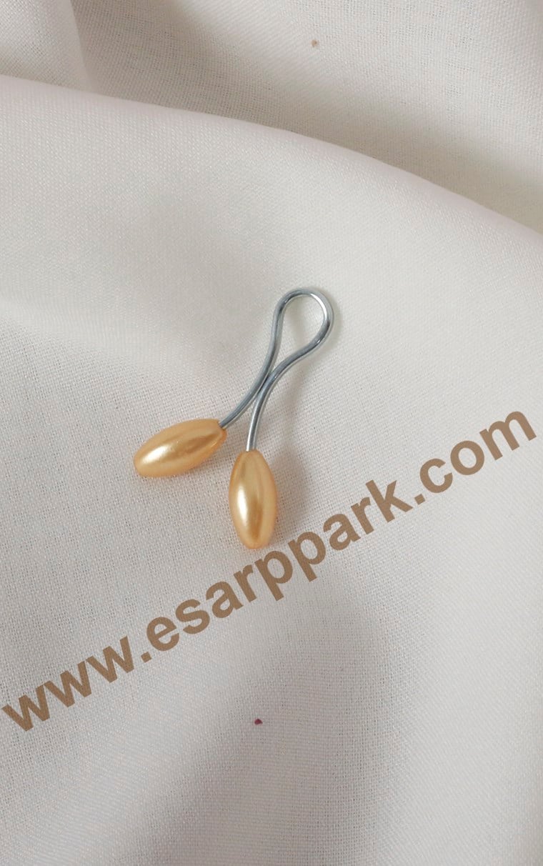 302-0001-12 İNCİLİ EŞARP İĞNESİ