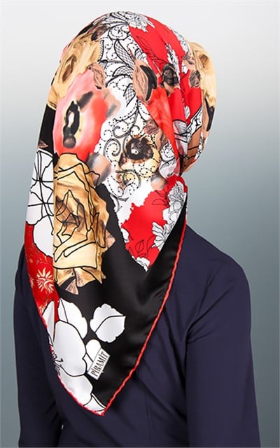 Piramit Eşarp 11221-3